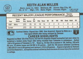 Keith Miller  baseball card collectible - Main Image 2