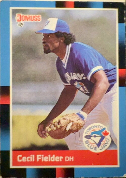 Cecil Fielder  baseball card collectible - Main Image 3