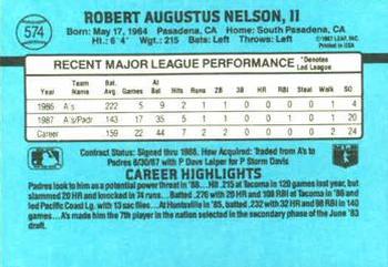 Rob Nelson  baseball card collectible - Main Image 2