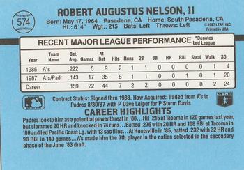 Rob Nelson  baseball card collectible - Main Image 2