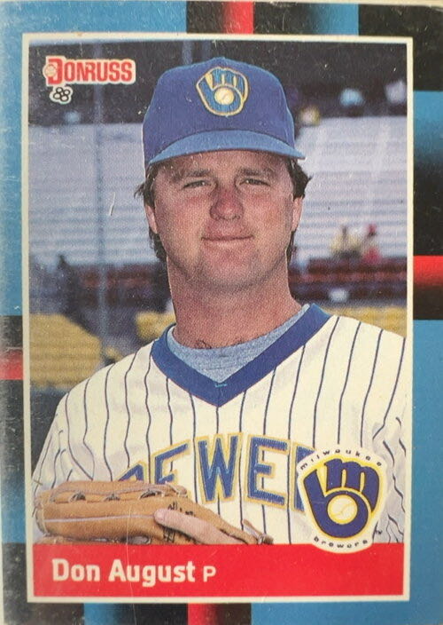 Don August  baseball card collectible - Main Image 3