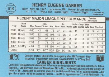 Gene Garber  baseball card collectible - Main Image 2