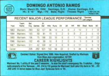 Domingo Ramos  baseball card collectible - Main Image 2
