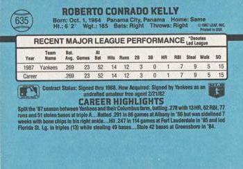 Roberto Kelly  baseball card collectible - Main Image 2