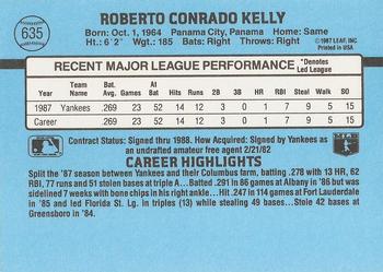 Roberto Kelly  baseball card collectible - Main Image 2