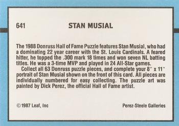 Stan Musial  baseball card collectible - Main Image 2