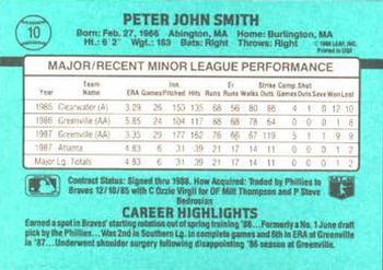 Pete Smith  baseball card collectible - Main Image 2