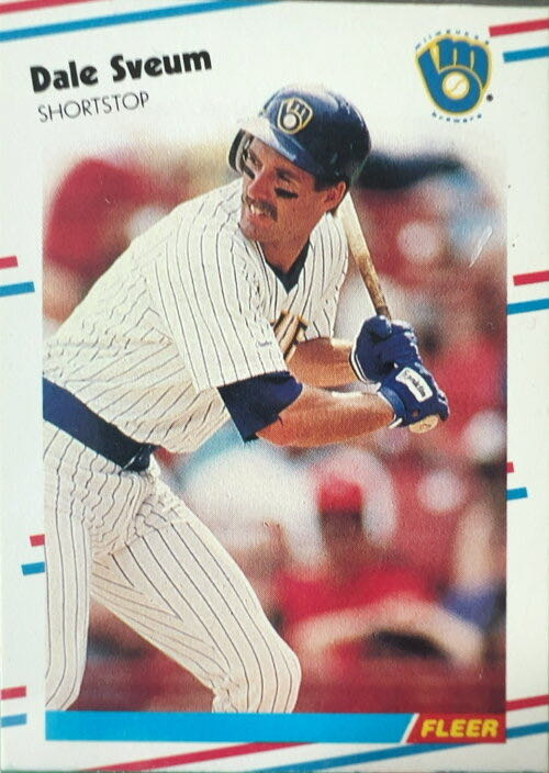 Dale Sveum  baseball card collectible - Main Image 3