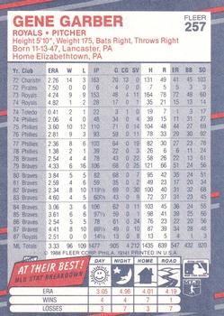 Gene Garber  baseball card collectible - Main Image 2