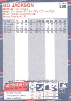 Bo Jackson  baseball card collectible - Main Image 2