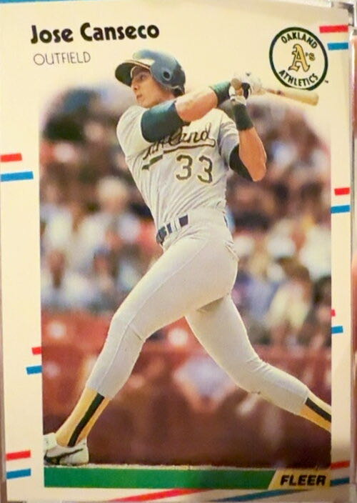 Jose Canseco  baseball card collectible - Main Image 3