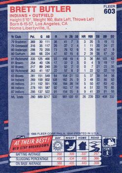 Brett Butler  baseball card collectible - Main Image 2