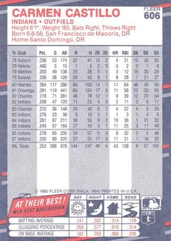 Carmen Castillo  baseball card collectible - Main Image 2