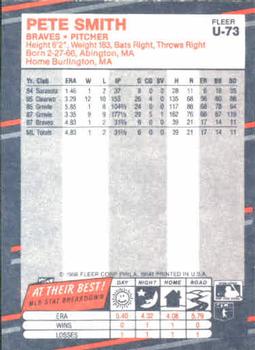 Pete Smith  baseball card collectible - Main Image 2