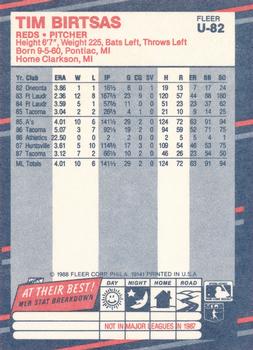 Tim Birtsas  baseball card collectible - Main Image 2