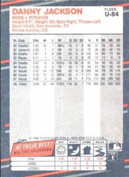 Danny Jackson  baseball card collectible - Main Image 2