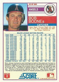 Bob Boone  baseball card collectible - Main Image 2