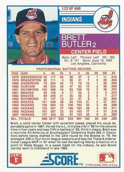 Brett Butler  baseball card collectible - Main Image 2