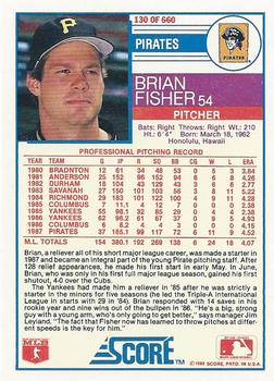 Brian Fisher  baseball card collectible - Main Image 2