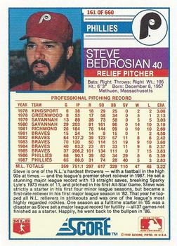Steve Bedrosian  baseball card collectible - Main Image 2