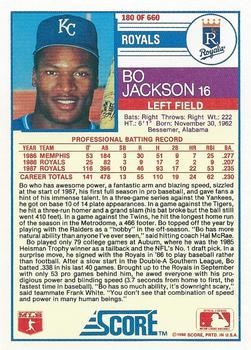 Bo Jackson  baseball card collectible - Main Image 2