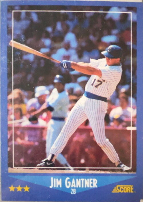 Jim Gantner  baseball card collectible - Main Image 3
