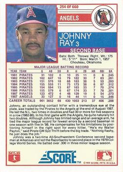 Johnny Ray  baseball card collectible - Main Image 2
