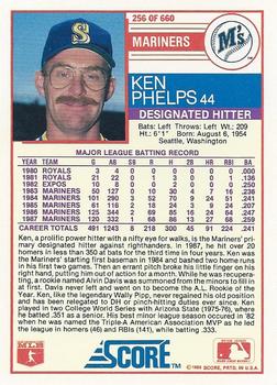Ken Phelps  baseball card collectible - Main Image 2