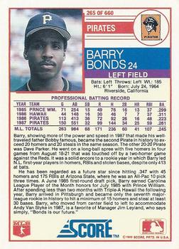 Barry Bonds  baseball card collectible - Main Image 2