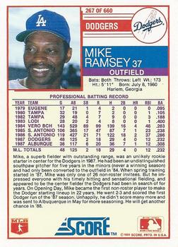 Mike Ramsey  baseball card collectible - Main Image 2