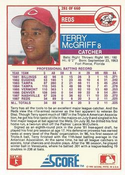 Terry McGriff  baseball card collectible - Main Image 2