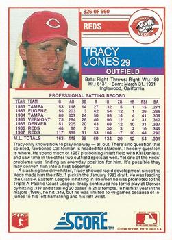 Tracy Jones  baseball card collectible - Main Image 2
