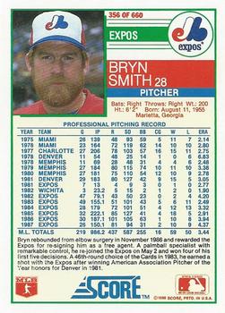 Bryn Smith  baseball card collectible - Main Image 2