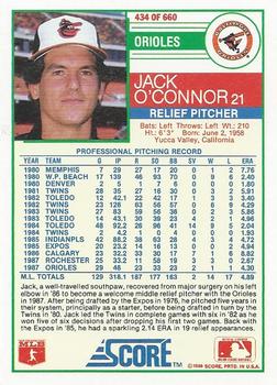 Jack O’Connor  baseball card collectible - Main Image 2