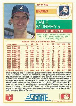 Dale Murphy  baseball card collectible - Main Image 2