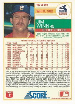 Jim Winn  baseball card collectible - Main Image 2