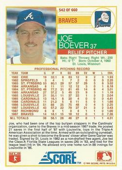 Joe Boever  baseball card collectible - Main Image 2