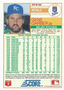 Gene Garber  baseball card collectible - Main Image 2