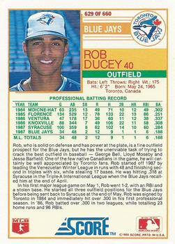 Rob Ducey  baseball card collectible - Main Image 2
