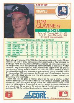 Tom Glavine  baseball card collectible - Main Image 2