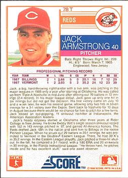 Jack Armstrong  baseball card collectible - Main Image 2
