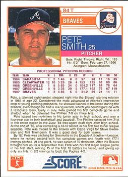 Pete Smith  baseball card collectible - Main Image 2
