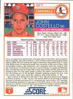 John Costello  baseball card collectible - Main Image 2
