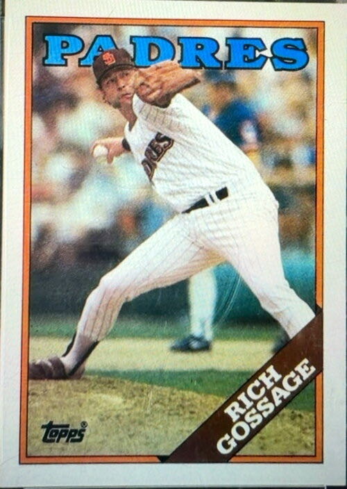 Rich Gossage  baseball card collectible - Main Image 3