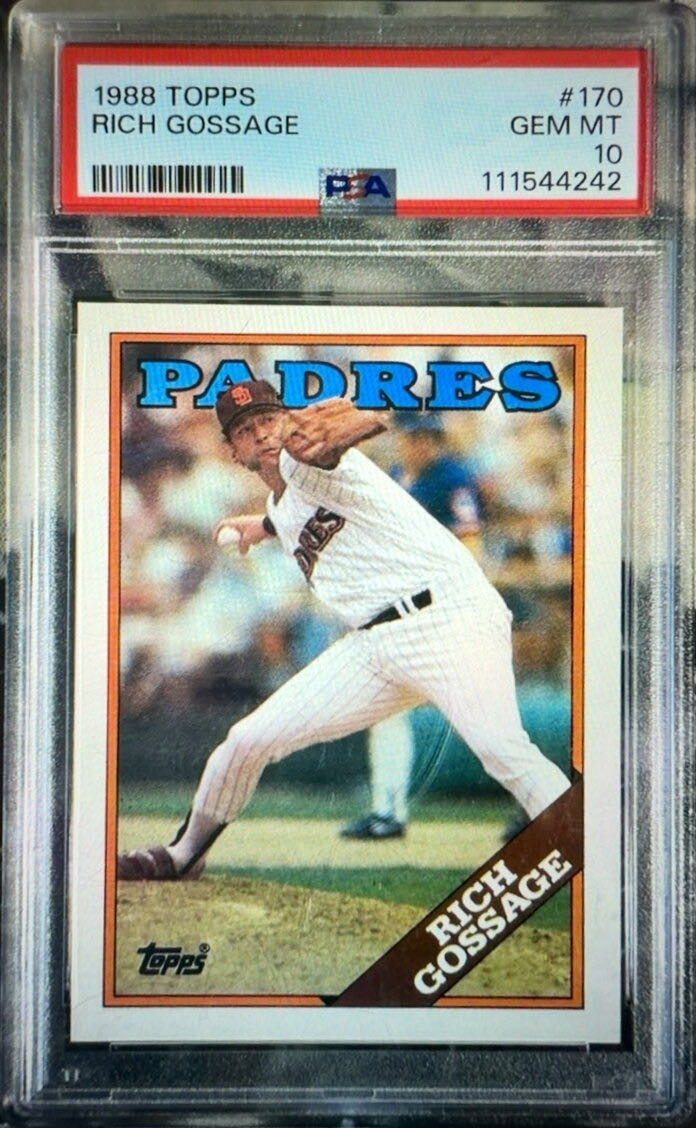 Rich Gossage  baseball card collectible - Main Image 4