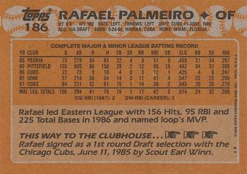 Rafael Palmeiro  baseball card collectible - Main Image 2