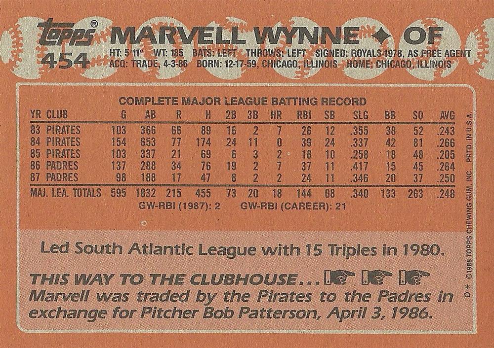 Marvell Wynne  baseball card collectible - Main Image 2