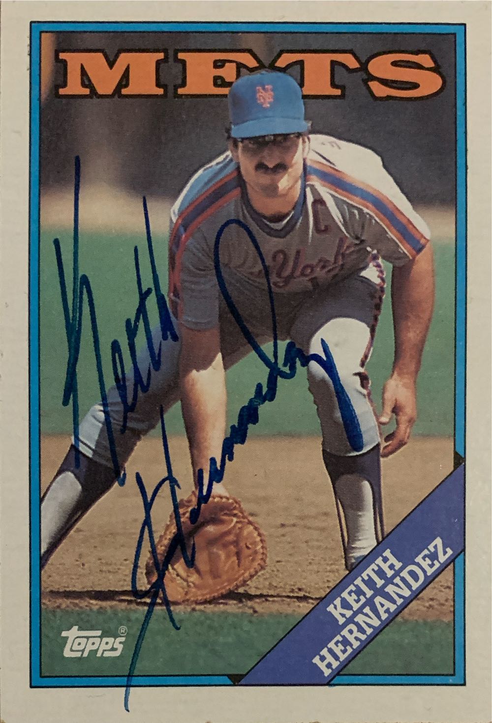 Keith Hernandez  baseball card collectible - Main Image 3