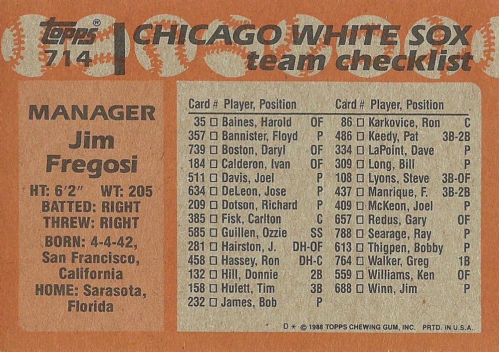 Jim Fregosi  baseball card collectible - Main Image 2