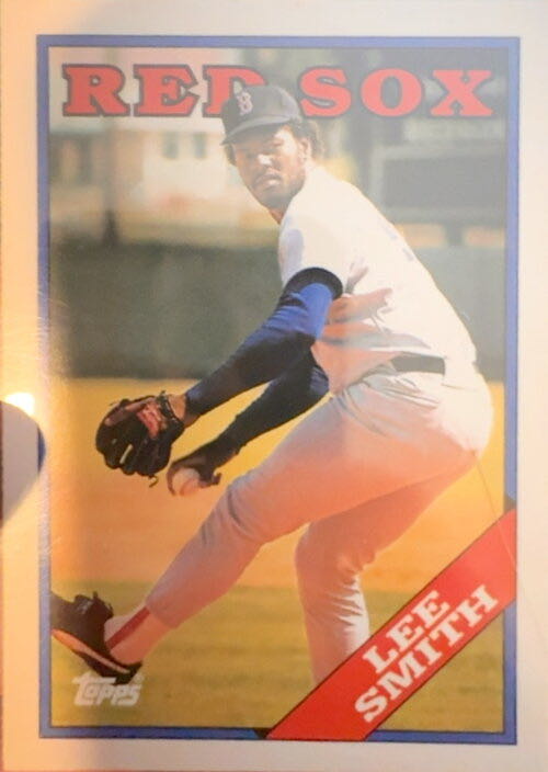 Lee Smith  baseball card collectible - Main Image 3